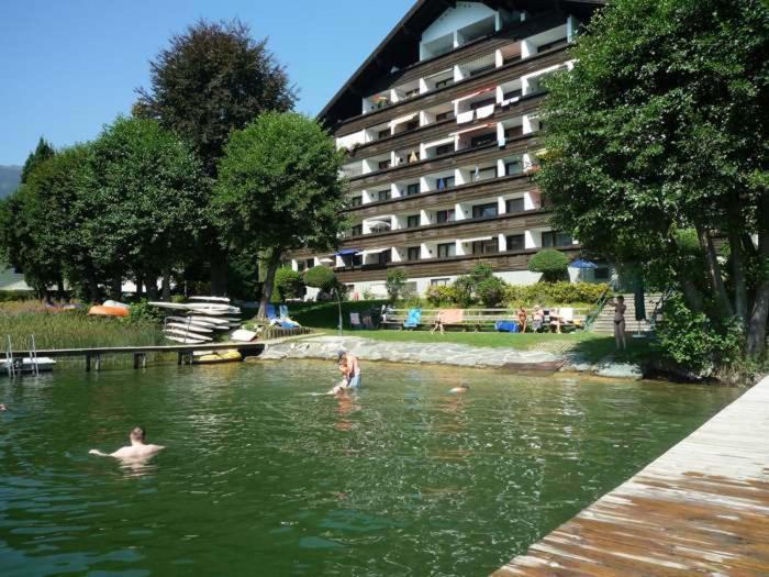Maren Seeblick Appartement Haus Haensel&Gretel Direkt Am Ossiacher See Mit Hallenbad Stiegl Екстер'єр фото