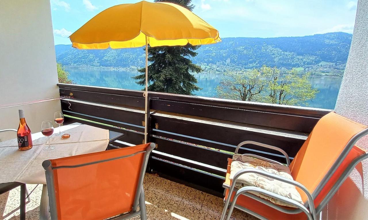 Maren Seeblick Appartement Haus Haensel&Gretel Direkt Am Ossiacher See Mit Hallenbad Stiegl Екстер'єр фото