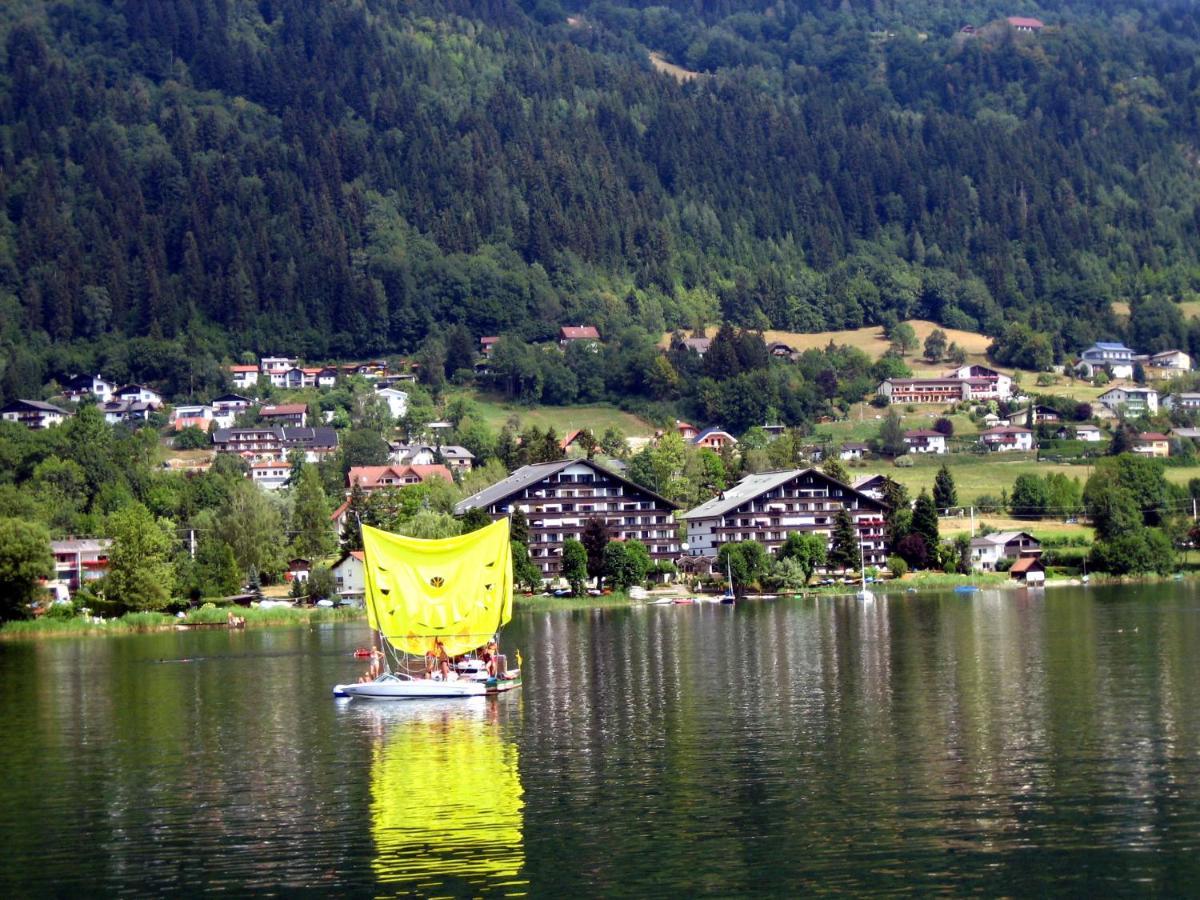 Maren Seeblick Appartement Haus Haensel&Gretel Direkt Am Ossiacher See Mit Hallenbad Stiegl Екстер'єр фото