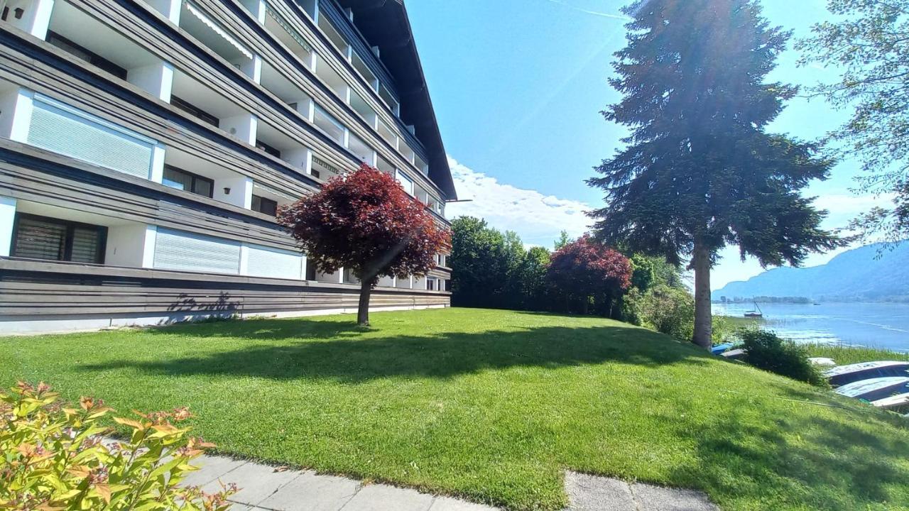 Maren Seeblick Appartement Haus Haensel&Gretel Direkt Am Ossiacher See Mit Hallenbad Stiegl Екстер'єр фото
