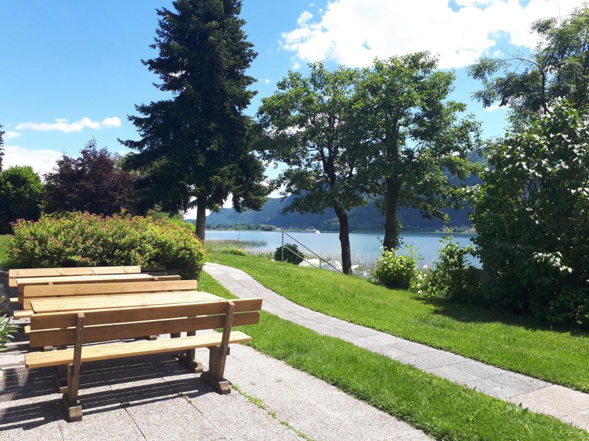 Maren Seeblick Appartement Haus Haensel&Gretel Direkt Am Ossiacher See Mit Hallenbad Stiegl Екстер'єр фото